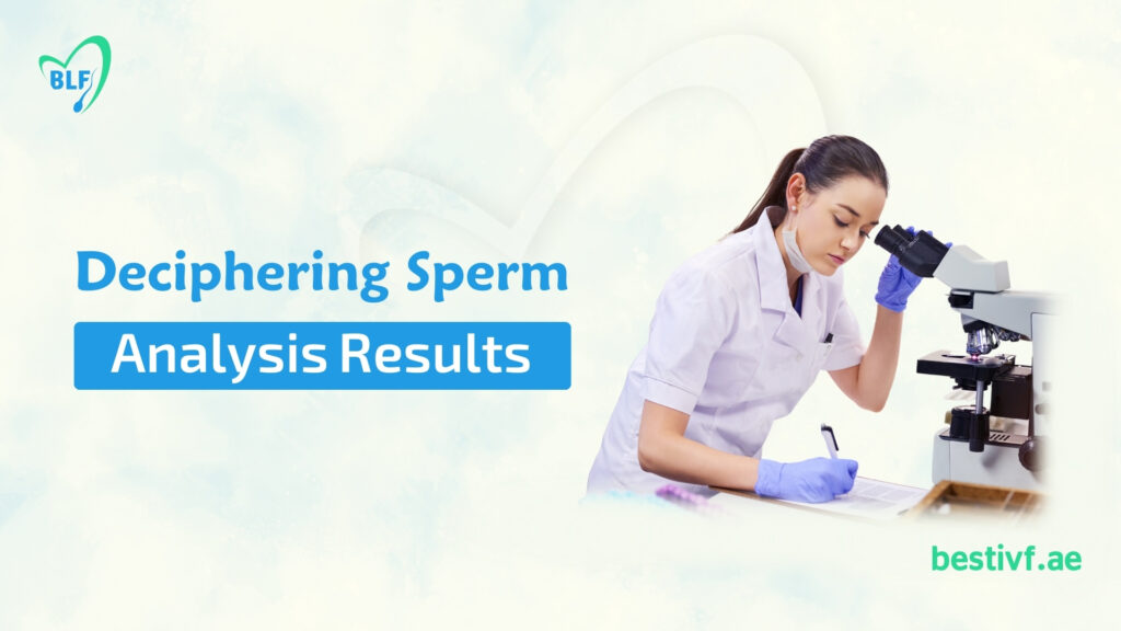 Deciphering Sperm Analysis Results