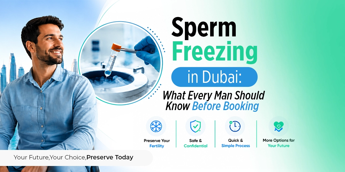 Sperm Freezing in Dubai What Every Man Should Know Before Booking